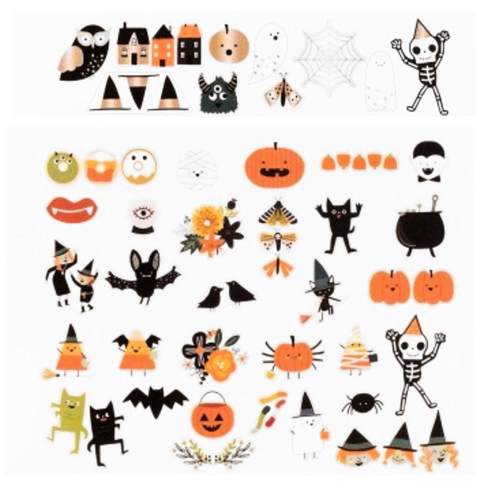 Spooky Icon Ephemera Die-Cuts / Recortes Decorativos Descontinuado Pebbles