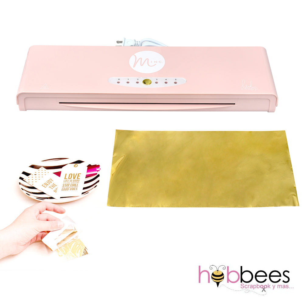 Minc Foil Machine Blush 12&quot;  / Máquina para Foil Edición Especial Blush Minc Heidi Swapp