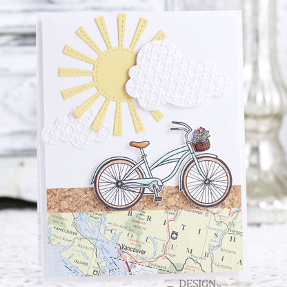 Bicycles Stamps / Sellos de Bicicletas Descontinuado BoBunny