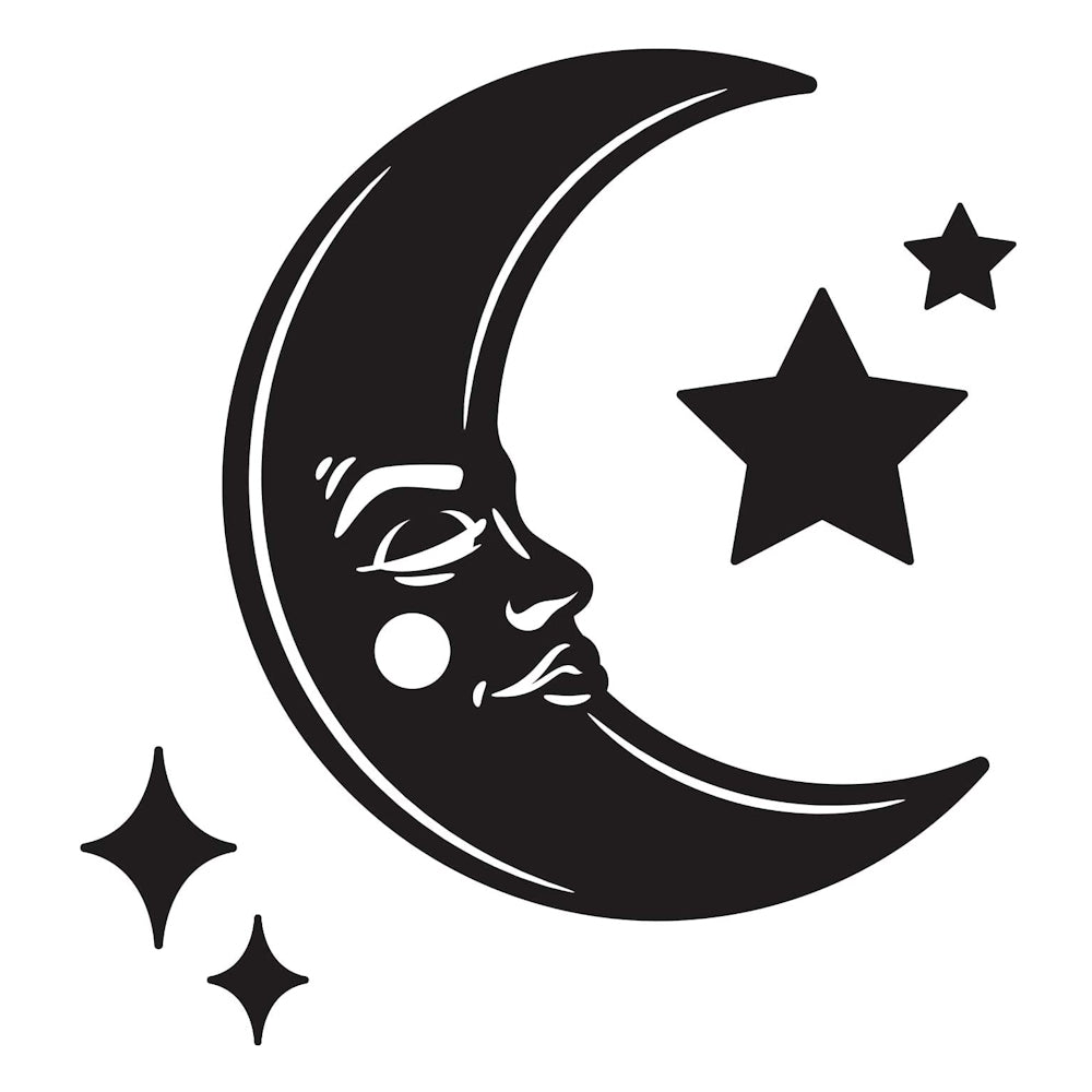 Embossing Sun & Moon / Folder de Grabado Estrellas Luna