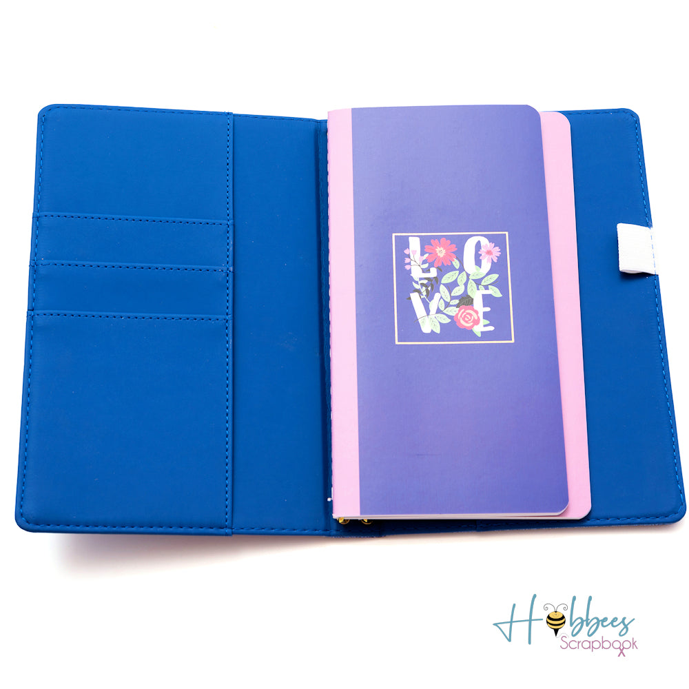 Journal Studio Kit Blue Glitter / Kit de Agenda Azul Brillante Agendas y Journals American Crafts