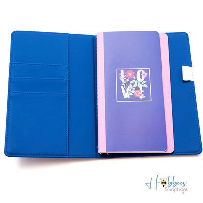 Journal Studio Kit Blue Glitter / Kit de Agenda Azul Brillante Agendas y Journals American Crafts