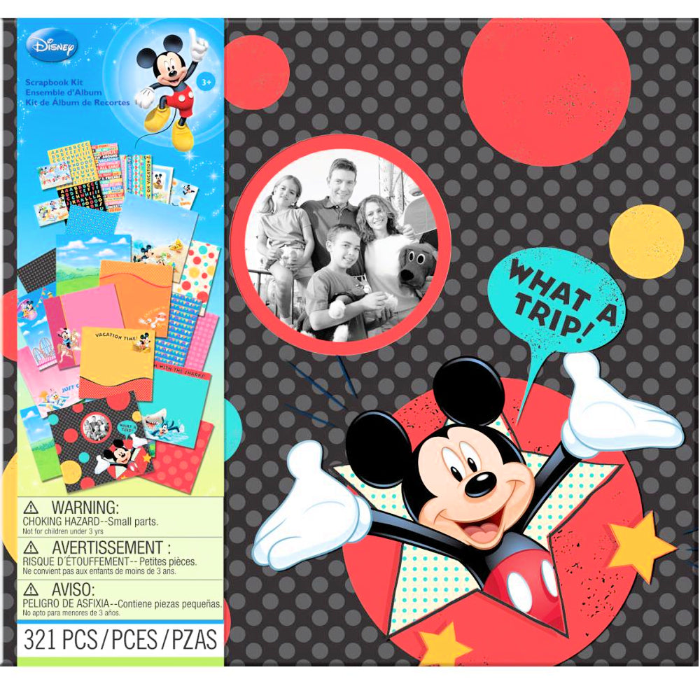 Disney Vacation Album Kit / Kit de Album de Mickey Mouse Descontinuado Ek Success