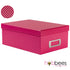 Pink Gold Dot Box / Caja Organizadora Rosa con Lunares Dorados DESCONTINUADO DCWV