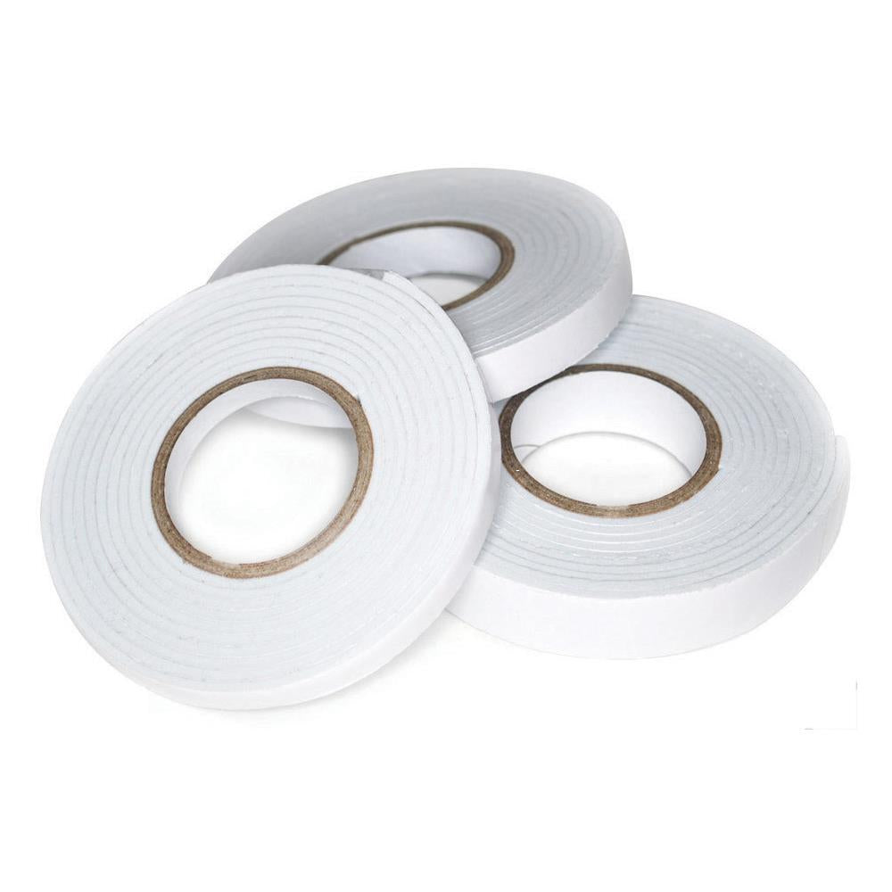 Adhesive Foam Mount Tape / 3 Cintas Adhesivas Doble Cara 3D Adhesivos / Pegamentos Multicraft Imports