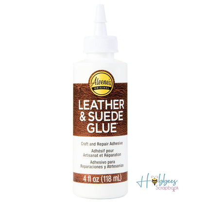 Leather &amp; Suede Glue / Pegamento para Cuero y Ante Adhesivos / Pegamentos Aleene&