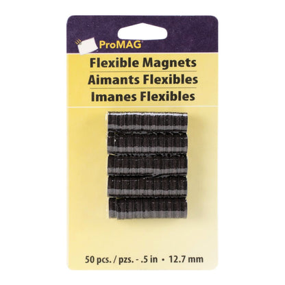 Flexible Round Magnets / 50 Imanes Flexibles Imanes ProMag