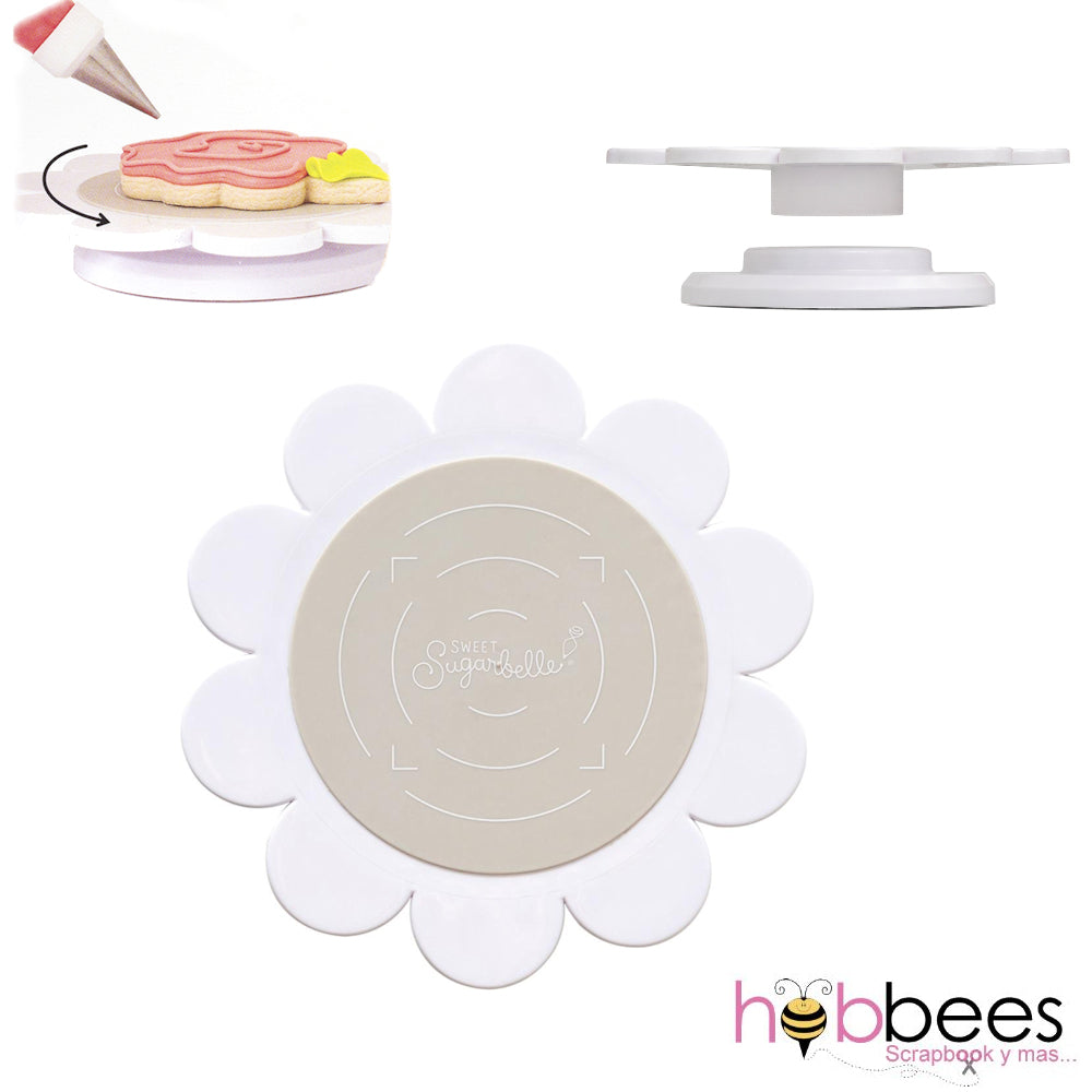Cookie Turntable With Silicone Mat / Base Giratoria para Galletas Descontinuado Sugarbelle