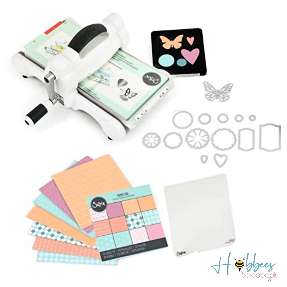 Big Shot Starter Kit White &amp; Gray Machine / Big Shot Kit Inicial Descontinuado Sizzix