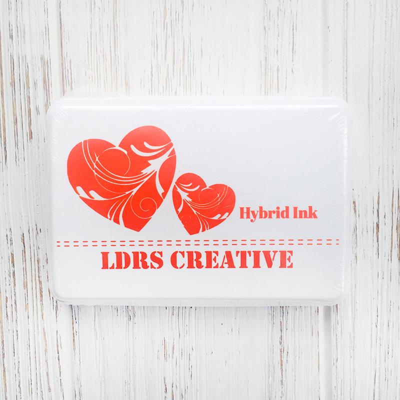 In Your Face Orange Four Leaf Hybrid Ink / Tinta Híbrida Naranja Tintas LDRS Creative