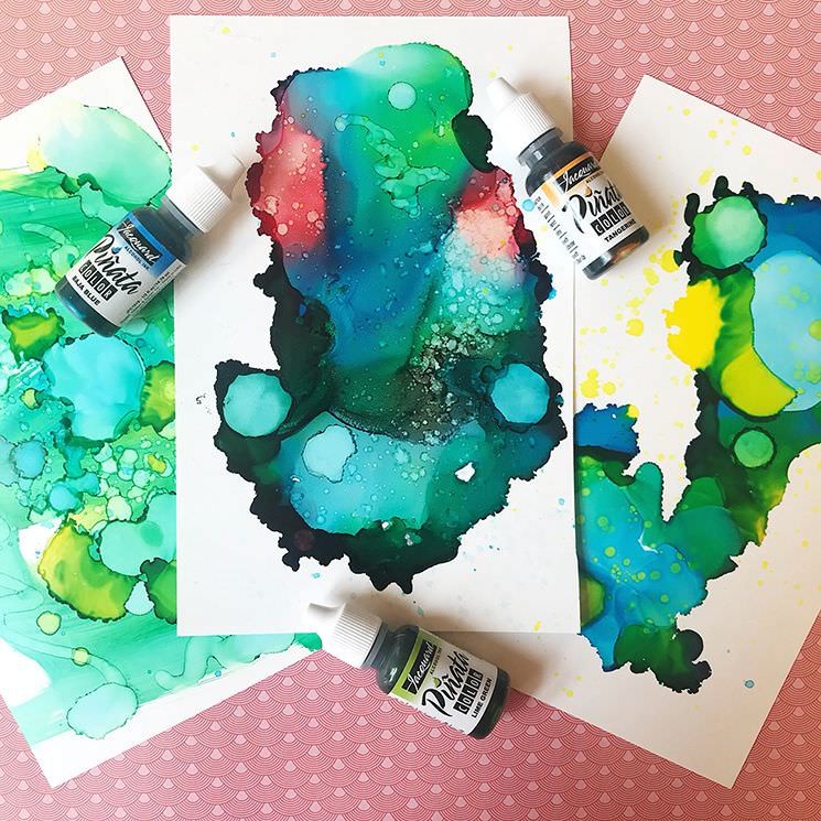 Piñata Alcohol Sapphire Blue/ Tinta al Alcohol Azul Zafiro Tintas al Alcohol Jacquard