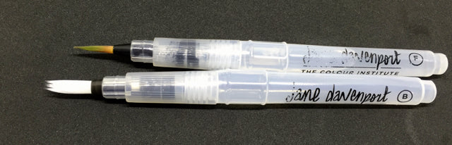 Mixed Media Aqua Brushes / Pinceles Rellenables Marcadores &amp; Plumones Jane Davenport