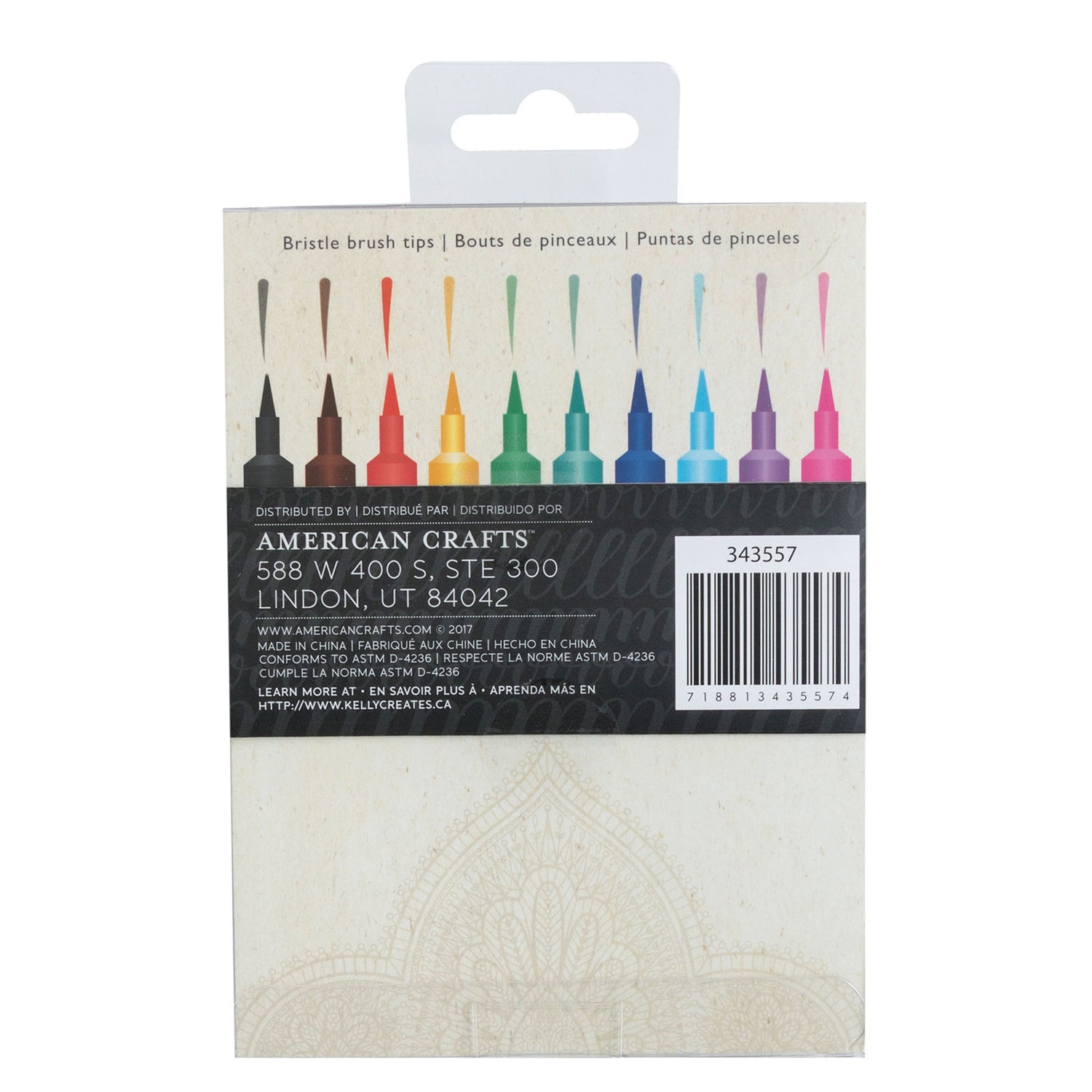 Aqua Brushes / Rotuladores Acuarelables Para Caligrafía Caligrafía Kelly Creates