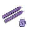 Sealing Wax Sticks W/Wick Lilac / 3 Barras de Lacre Lila