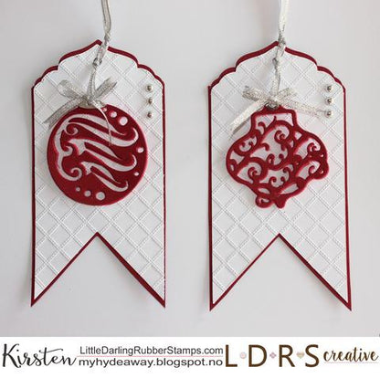 Picnic Quilt Embossing Folders / Folder de Embossing Pic-nic Descontinuado LDRS Creative