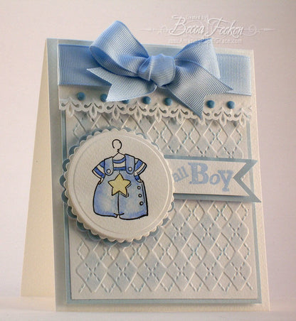 Folder de Grabado / Embossing Folder Argyle Descontinuado Cuttlebug