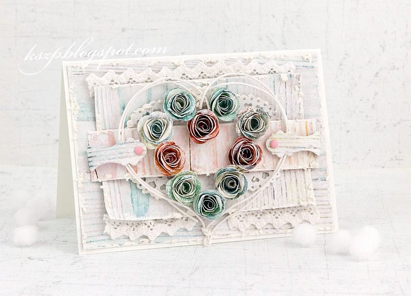 Rolled Rose Set / Suaje de Rosas Enrollables Descontinuado La-La Land Crafts