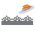 Lace Border Punch / Perforadora de Borde de Lazo Descontinuado Crafter&