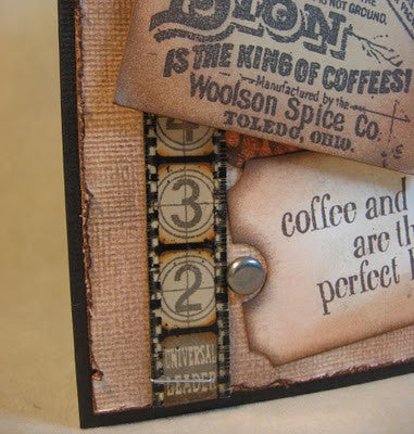 Film strip Ribbon / Tira tipo Carrete de Pelicula de Cine Descontinuado Tim Holtz