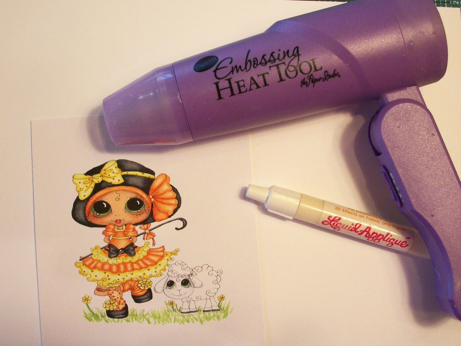 Liquid Applique Green / Pintura 3D Verde Adornos / Embellishments Marvy Uchida