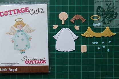 Little Angel Die /  Suaje de Angelito Dados de Corte / Suajes / Troqueles Cottage Cutz