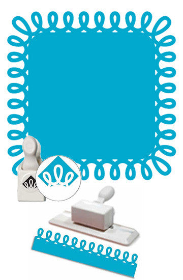Loops Around The Page Set Punch  / Set de Perforadora Bucles Descontinuado Martha Stewart