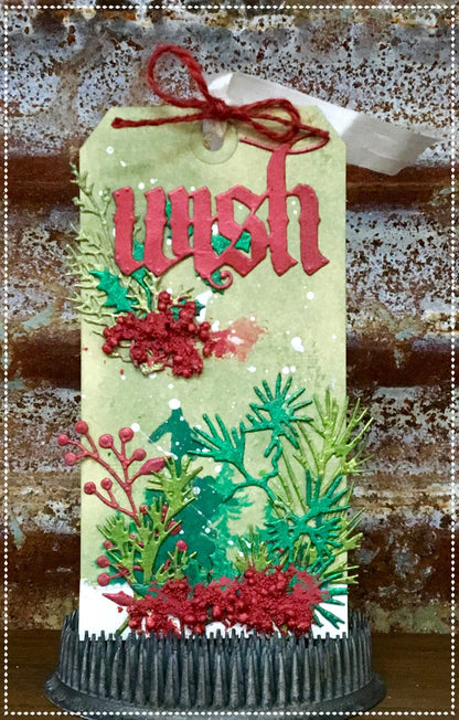 Distress Dabber Lucky Clover Acrylic Paint /  Pintura Acrílica Verde Intenso Tintas Ranger