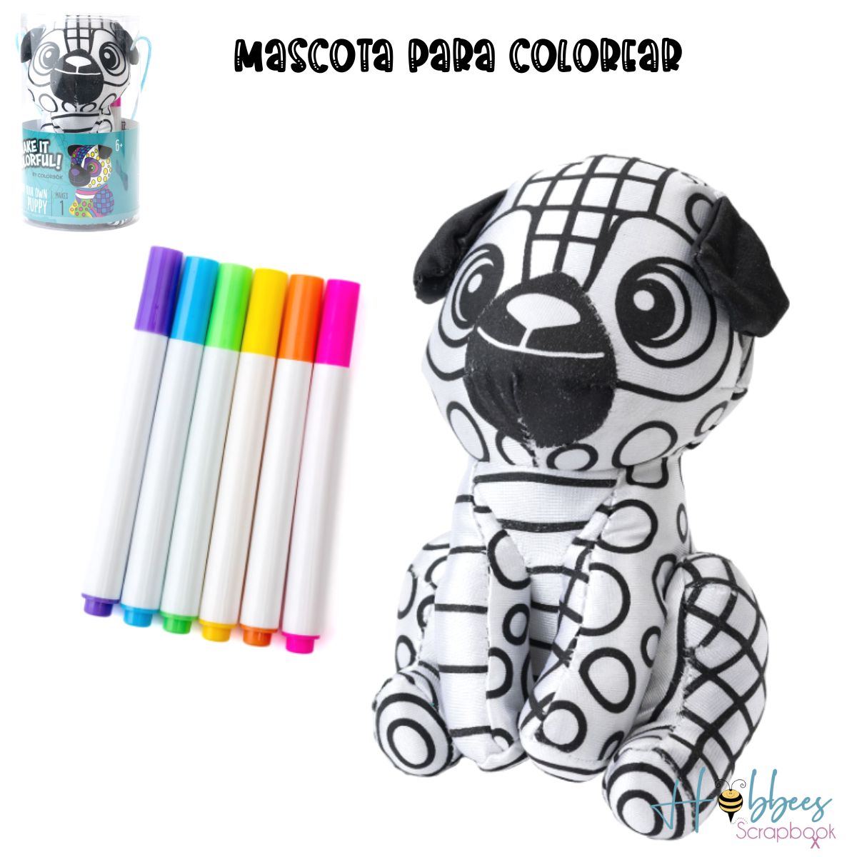 Make it Colorful Puppy / Haz Colorido tu Perrito