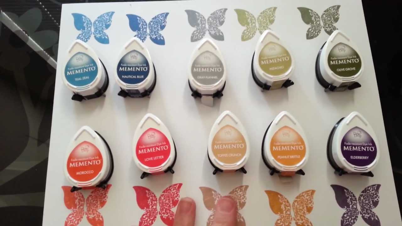 Memento Dew Drop Snow Cones / Set de Tintas 