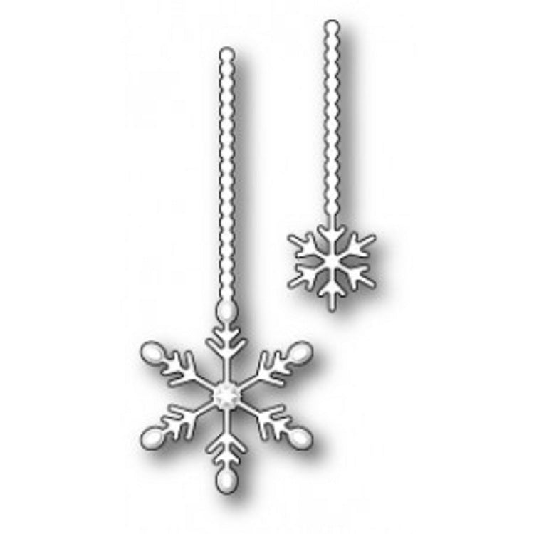 Twinkling Snowflake Duet Die / Suaje de Corte Copo de Nieve Duo Descontinuado Memory Box