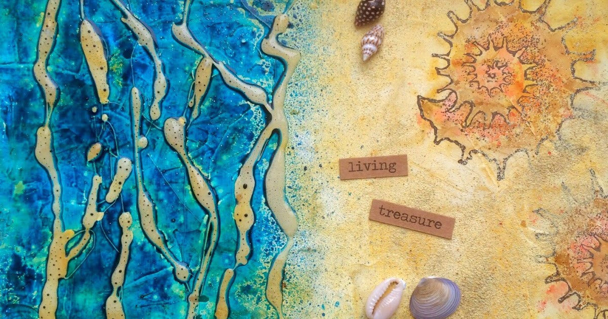 Distress Dabber Mermaid Lagoon Acrylic Paint /  Pintura Acrílica Azul Rey Descontinuado Ranger