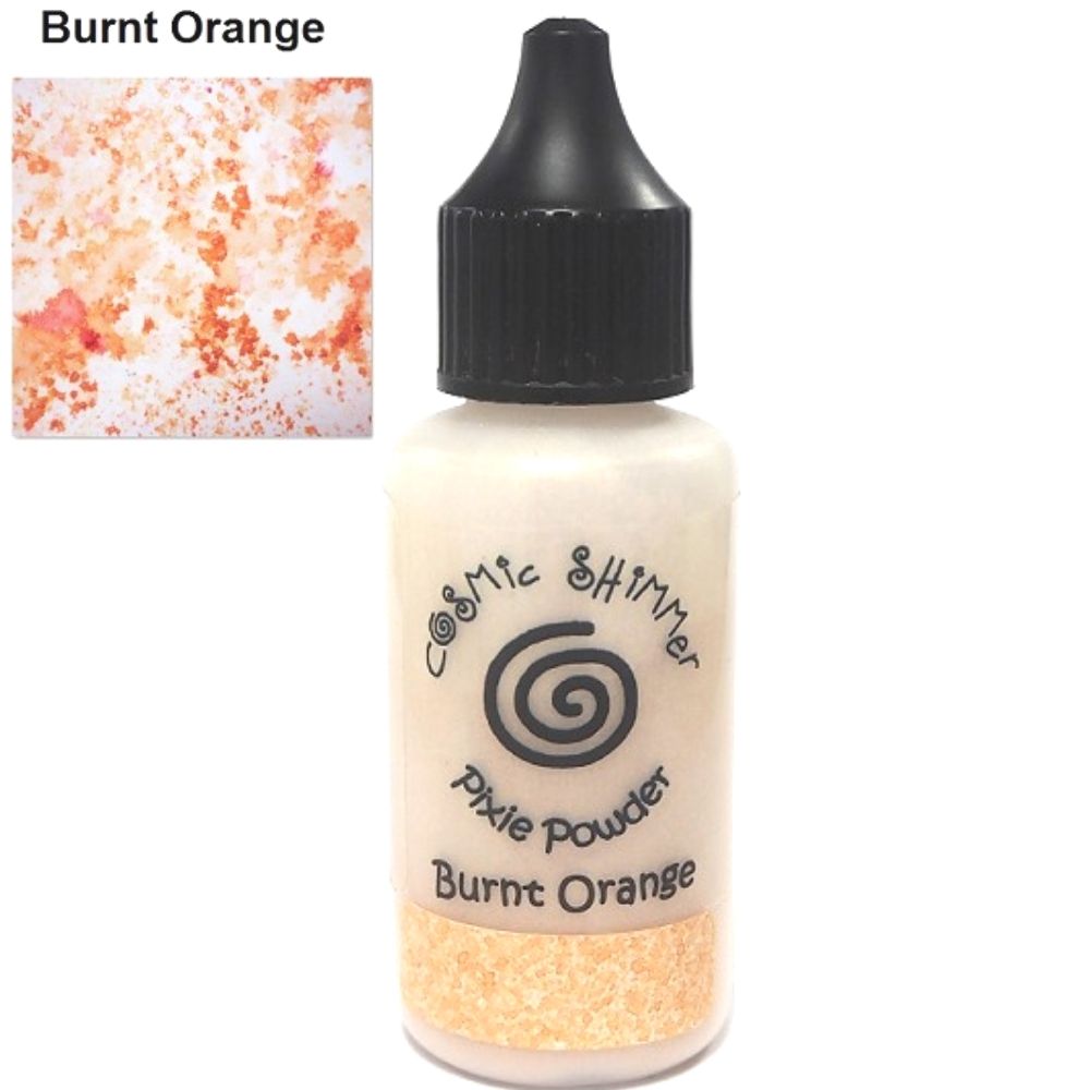 Cosmic Shimmer Pixie Powder Burnt Orange / Polvo Colorante Naranja Tostada Pigmentos Creative Expressions