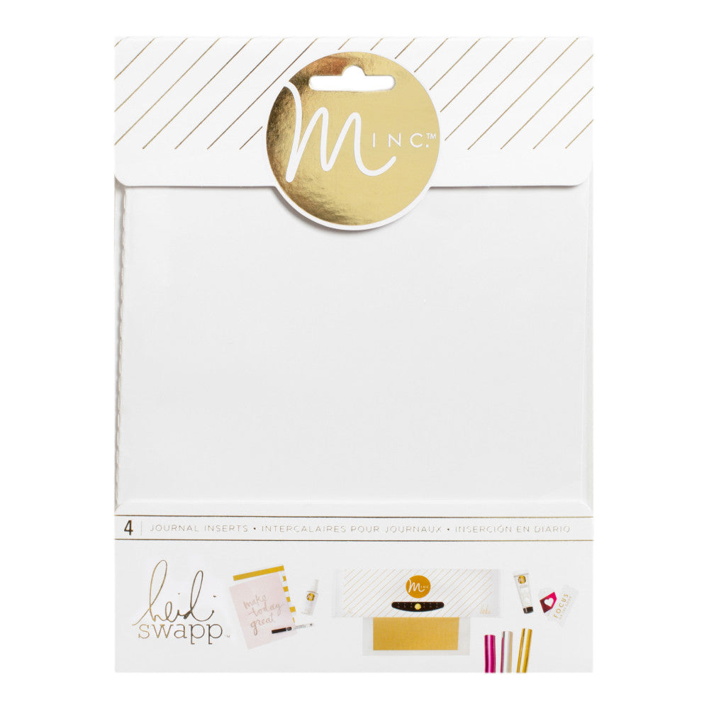 Minc Journal Insert Kit / Kit de Repuestos de Diario Descontinuado Heidi Swapp