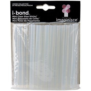 Mini Clear Glue Sticks / Barras Pequeñas de Silicon Descontinuado Imaginisce