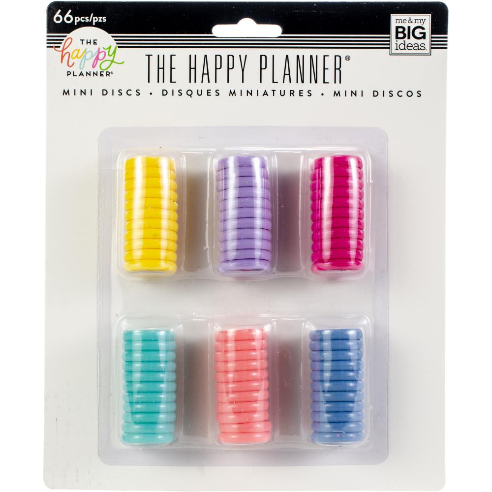 Happy Planner Mini Disc Value Pack / Mini Anillos para Agendas Planificadoras Descontinuado Me &amp; My Big Ideas