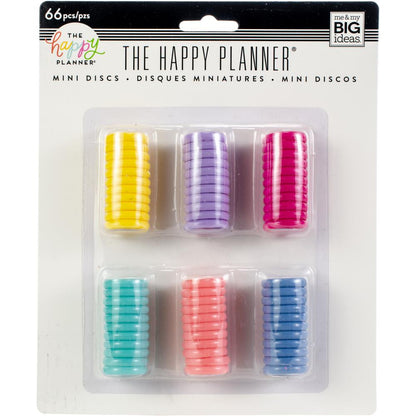 Happy Planner Mini Disc Value Pack / Mini Anillos para Agendas Planificadoras Descontinuado Me &amp; My Big Ideas