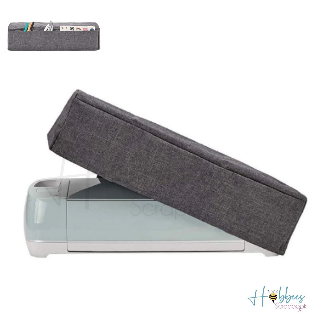 Funda Cubre Polvo Cricut Gris Plotter Accesorios Hobbees