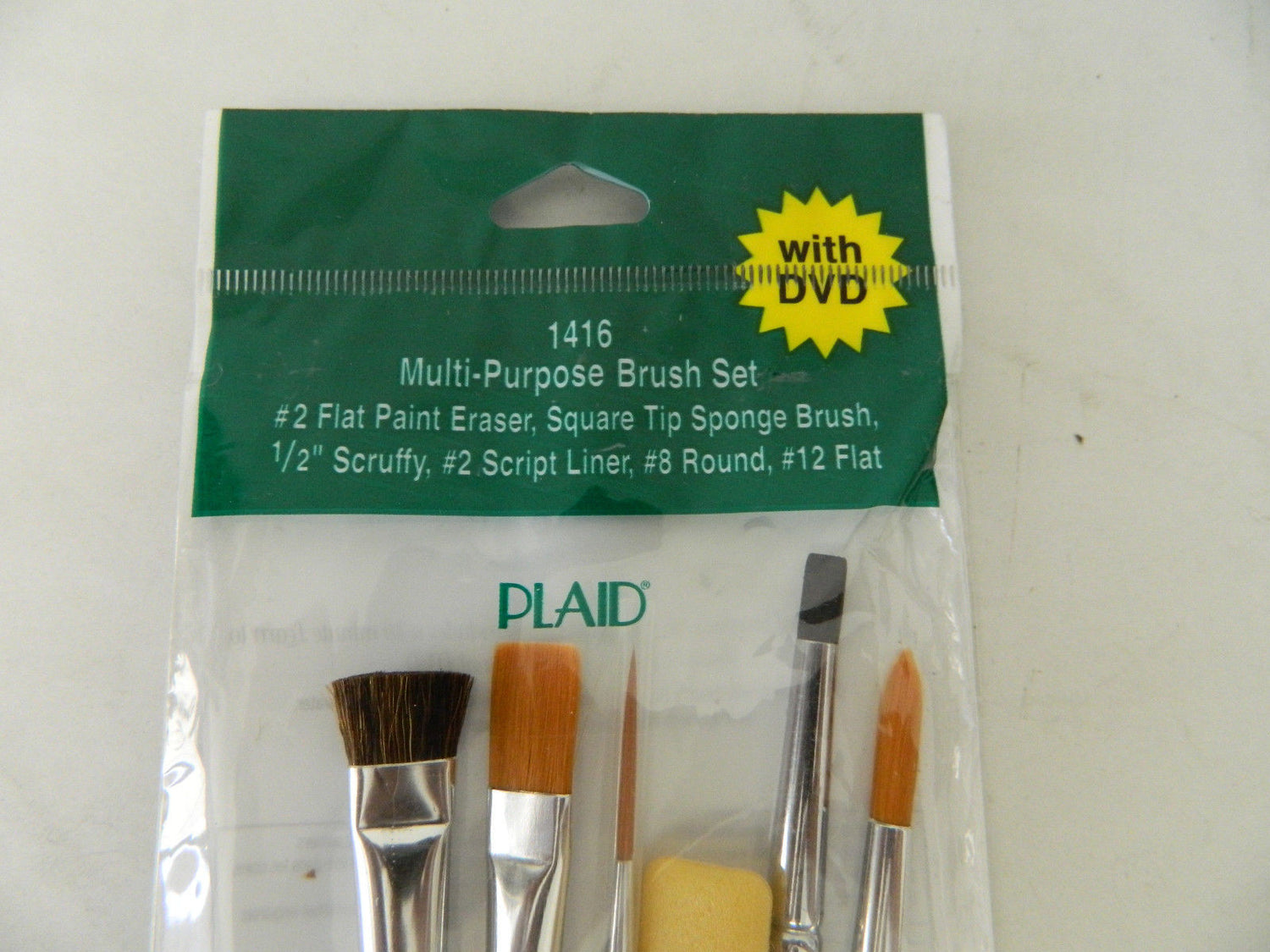 Multi Purpose Brush Set / Set de Pinceles Multipropósito 7 pzas. Descontinuado Folkart