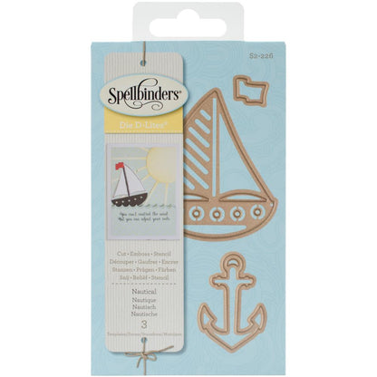 Nautical S2-226 / Suaje de Corte de Nautico Descontinuado Spellbinders