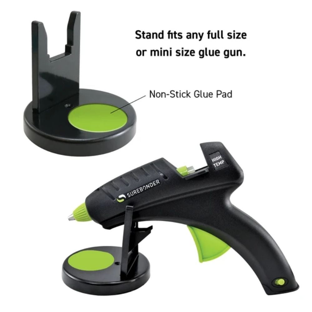 Glue Gun Stand &amp; Non-Stick  Pad / Soporte para Pistola de Silicón Accesorios SureBonder