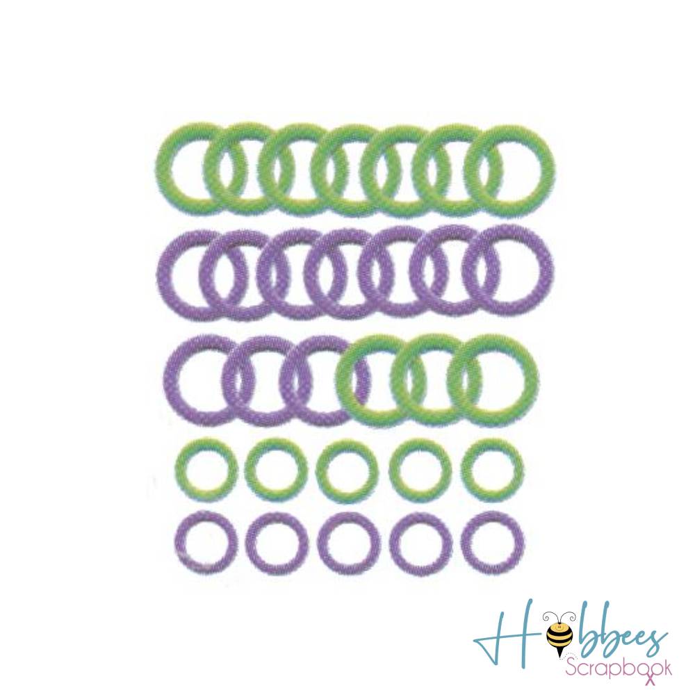 Soft Stitch Ring Markers / Anillos Flexibles para Marcar Puntos Tejido Clover