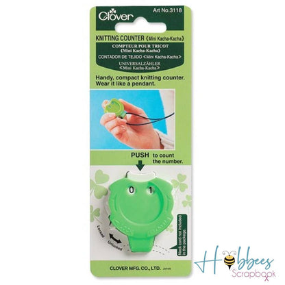 Mini Knitting Counter / Mini Contador de Tejer Tejido Clover