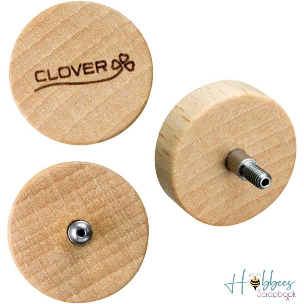 Interchangeable Cord Stoppers / Topes para Cordones Intercambiables Tejido Clover