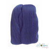 Natural Wool Roving Blue / Lana Afieltrable Azul