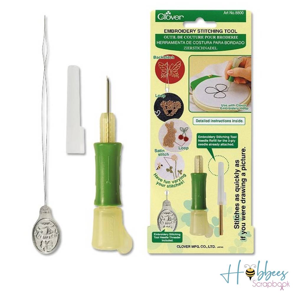 Embroidery Stitching Tool / Herramienta de Costura para Bordado Costura clover