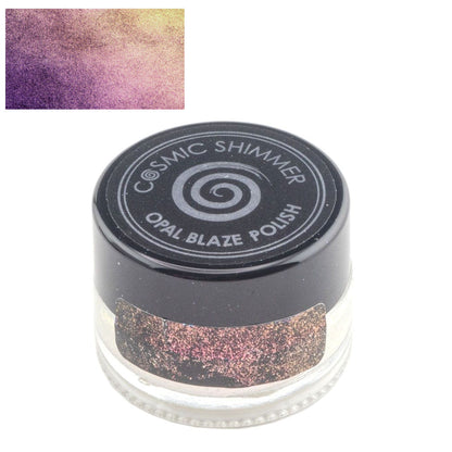 Cosmic Shimmer Opal Blaze Polish Sunset Orange Pastas Texturizadoras y Medios Mixtos Creative Expressions