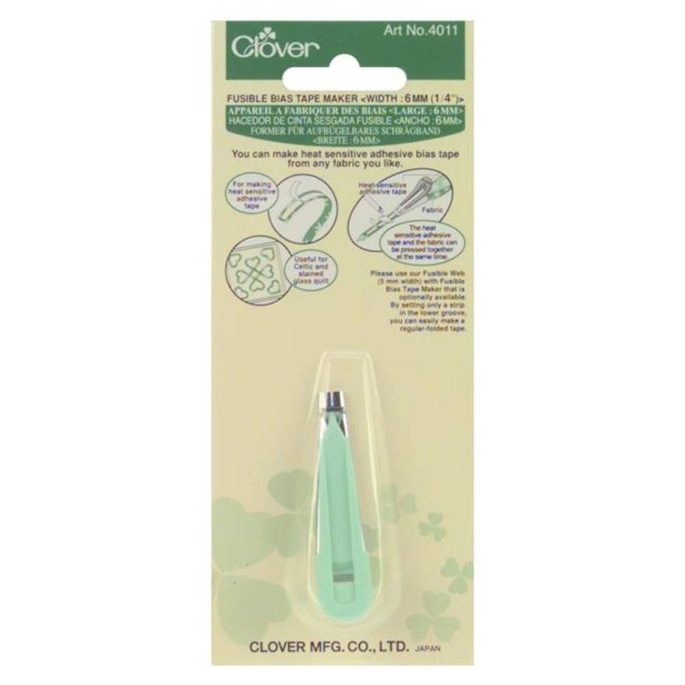 Fusible Bias Tape Maker 6mm / Creador de Bies Costura Clover