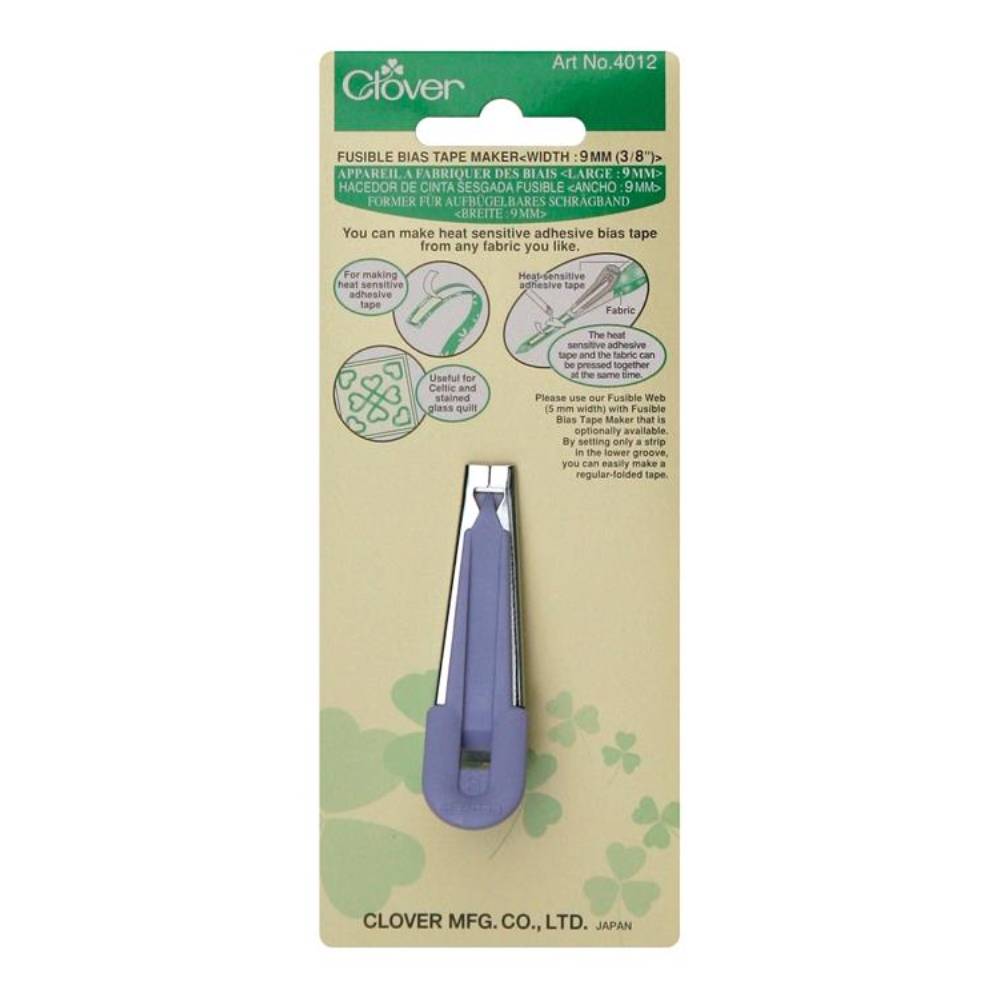 Fusible Bias Tape Maker 9mm / Creador de Bies Costura Clover