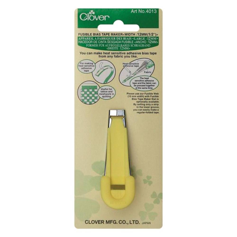 Fusible Bias Tape Maker 12mm / Creador de Bies Costura Clover