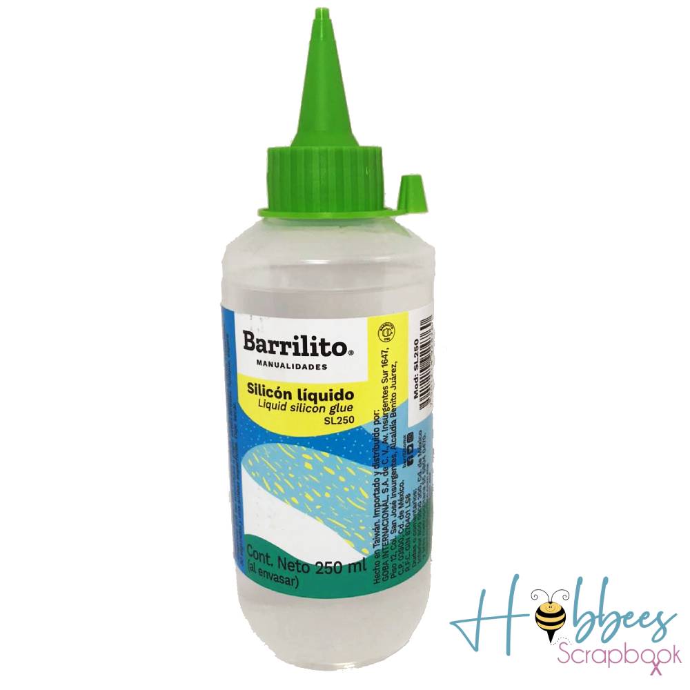 Pegamento Silicón Líquido 250ml Adhesivos / Pegamentos Barrilito